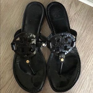Miller sandals Tory Burch black